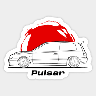 Sunny Pulsar Sticker